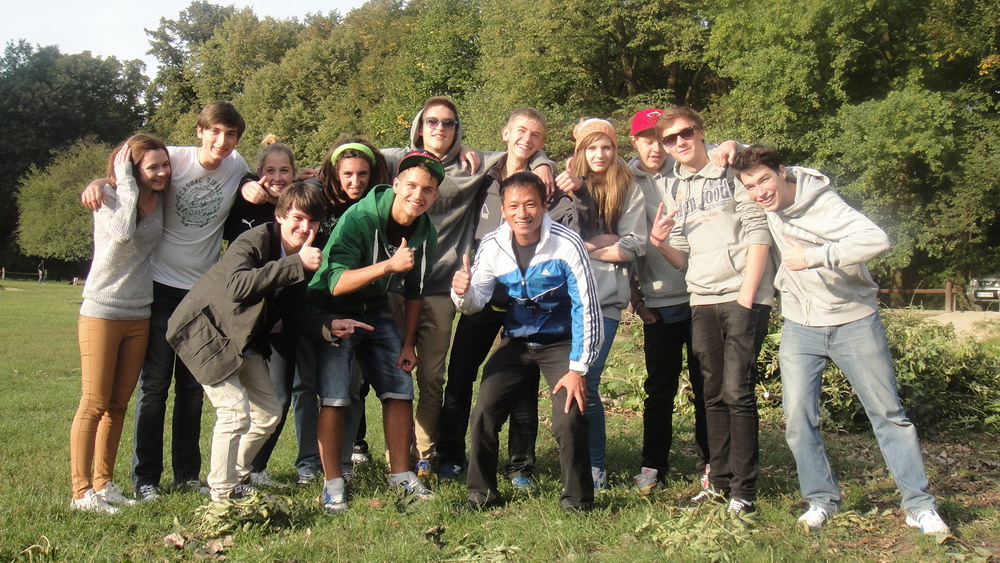 with-students-of-stnicolas-uni-in-the-forest